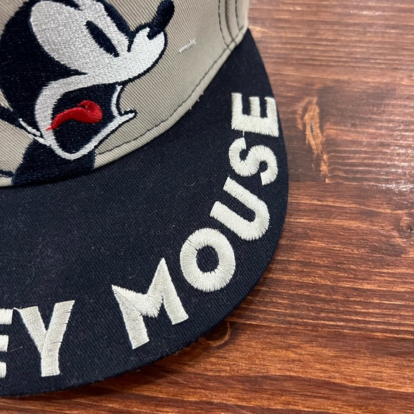 Disney Beige and Navy Mickey Mouse Cap - Picture 4 of 6